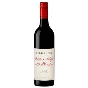 JJ Hahn 1975 Western Ridge Shiraz